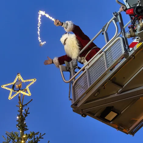 Jólatræið á Vaglinum verður tendrað í morgin