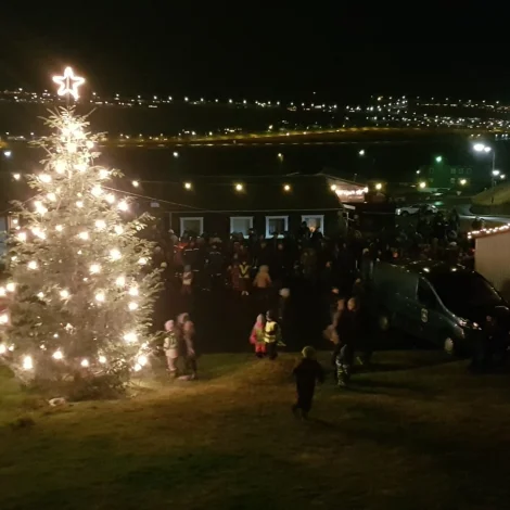 Jólatræið á Strondum verður tendrað seinnapartin