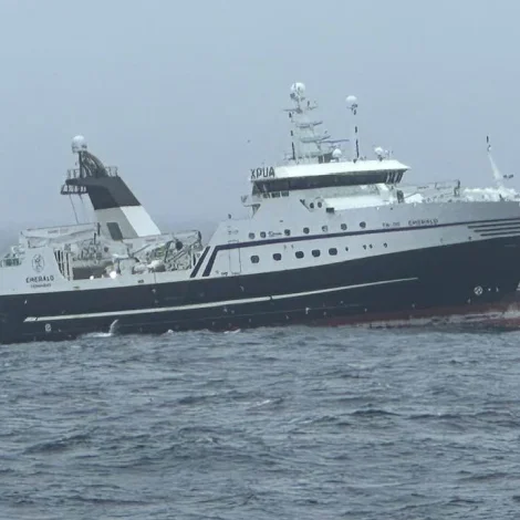 Emerald er komin heim úr Barentshavinum