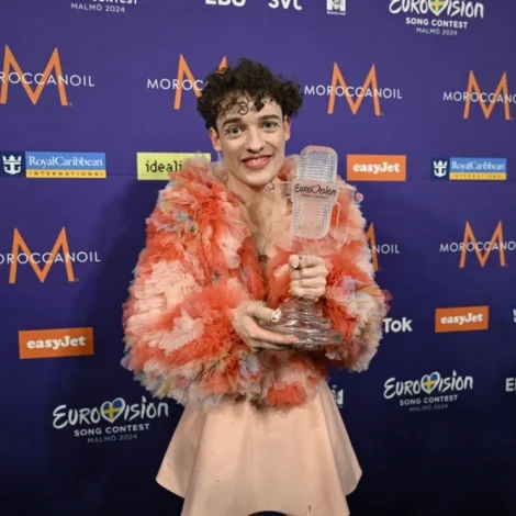 Eurovision-vinnari ímóti ísraelskari luttøku letur steypið innaftur