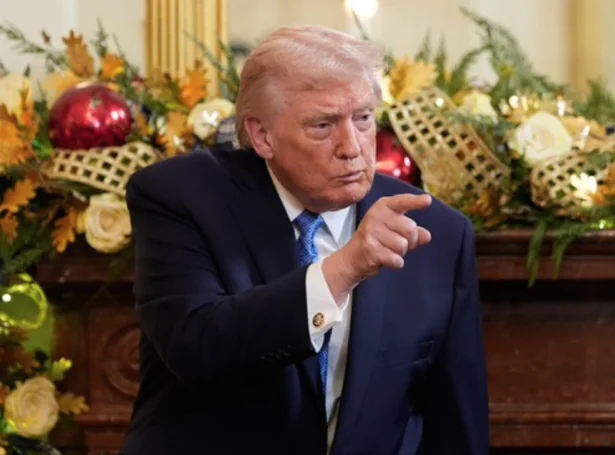 Trump forseti herðir tiltøkini móti Venesuela og setir í verk fullkomnan stongsil av oljutangaskipum Mynd NTB