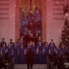 Gøtu kirkju Ungdómskór syngur jólini inn