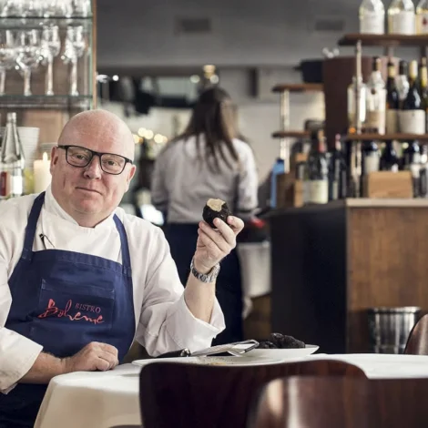 Danskur stjørnukokkur og Pol Roger sjampanja á vitjan