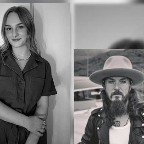 Sanna og Benjamin í Hoyvíkar kirkju