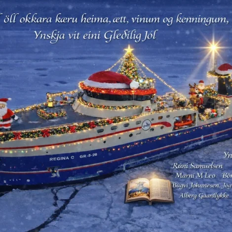 Her er ein Jólaheilsan frá Reginu C