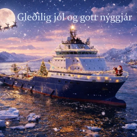 Jólaheilsan frá Island Vanguard