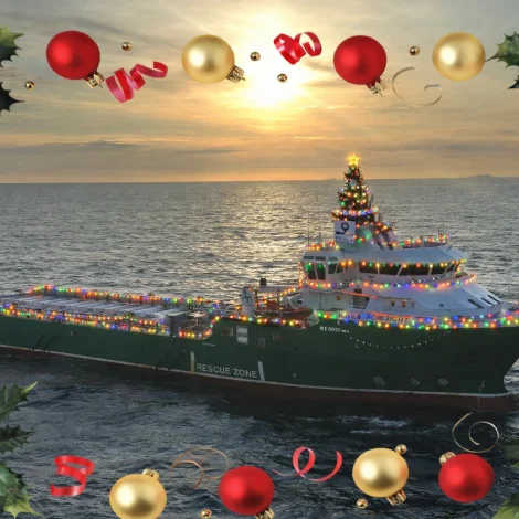 Jólaheilsan frá Havila Foresight