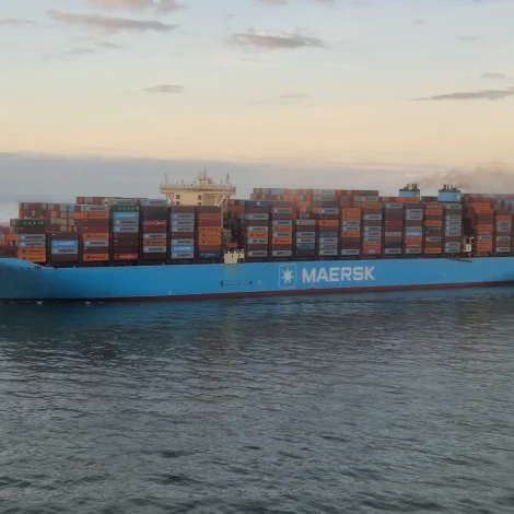 Jólaheilsan frá Merete Maersk