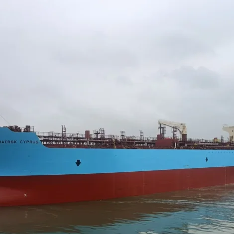 Jólaheilsan frá Mærsk Cyprus