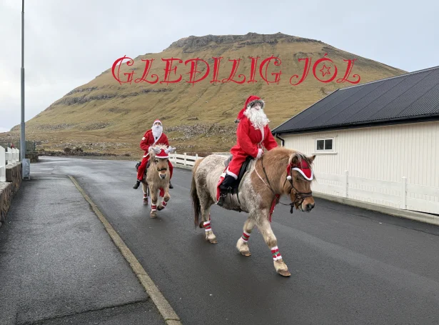 Hesa myndina tóku vit í Hvalba í gjár