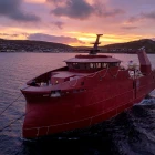 Skrokkurin til frystitrolaran til Varðan kom jólaaftansmorgun