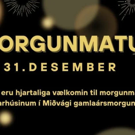 Bjóða til morgunmat gamlaársmorgun