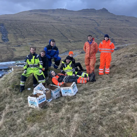 Myndir: Blikkini eru komin upp