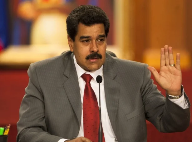 Nicolas Maduro, forseti í Venesuela (Mynd: EPA)
