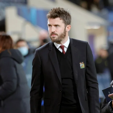 Michael Carrick (Mynd: EPA)