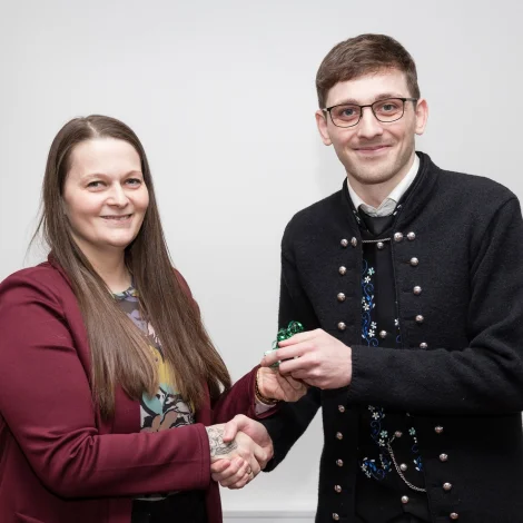 Prógvhandan á Vinnuháskúlanum