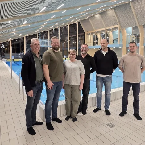 Nevndin í Svimjifelagnum Neptun (Mynd: ssf.fo)