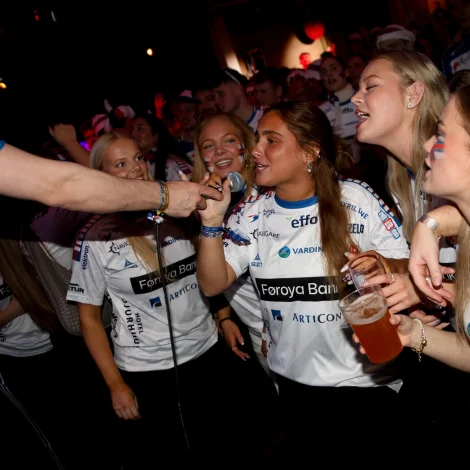 Myndir: Garrvilla upphitingin í Oslo Thumbnail