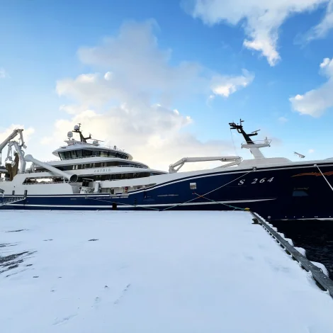 Astrid landar á Tvøroyri