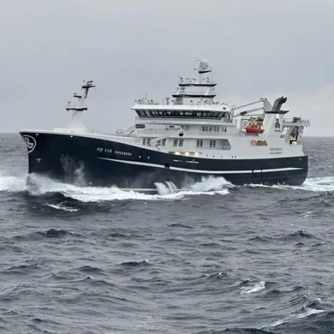 Høgaberg landar makrel til Pelagos