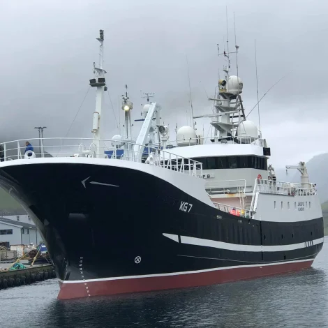 Jákup B. landaði í gjár Klaksvík