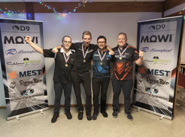 1. deild - menn (Mynd: Dartsamband Føroya)