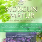ÓKEYPIS MORGUNMATUR TIL ELDRA ÆTTARLIÐIÐ 65+, Á SEGLLOFTINUM