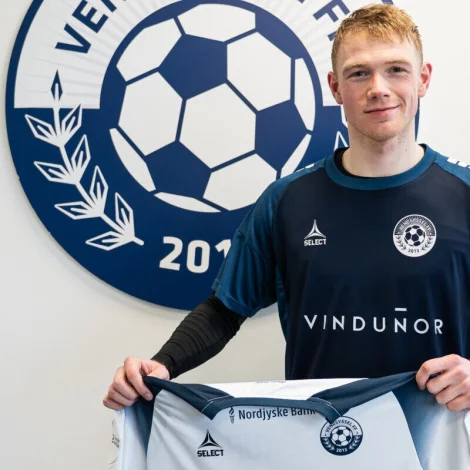 Ari Olsen hevur seinastu seks árini spælt fyri Víking - hann legst afturat røðini av føroyingunum, sum hava spælt í Vendsyssl (Mynd: vendsysselff.dk)