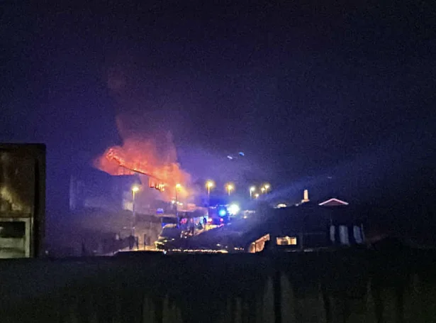 Mynd frá fyrr í kvøld