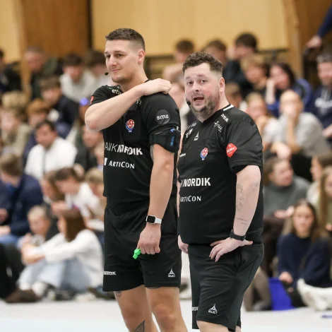 Jógvan Skeel Nolsøe og Thomas Juul Sólbjørnsson Thomsen (Mynd: Sverri Egholm)