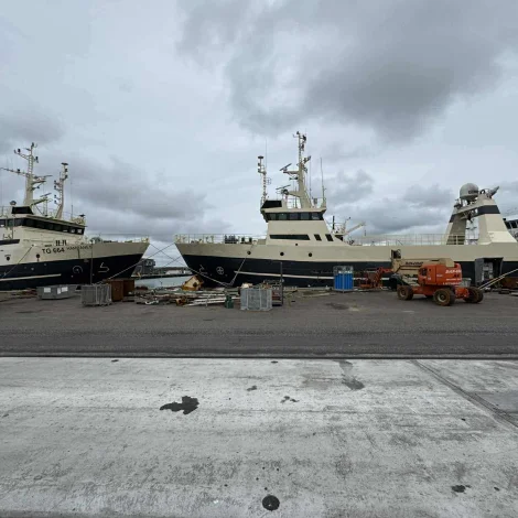 Breiðanes og Hamranes landa í Hvalba
