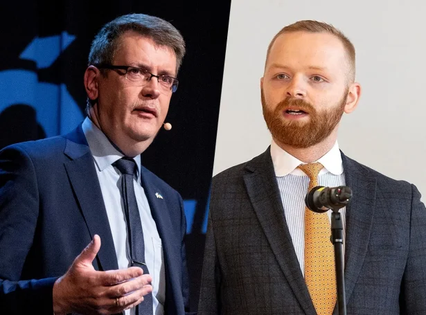 Helgi Abrahamsen og Bjarni Kárason Petersen (Myndir: Sverri Egholm)