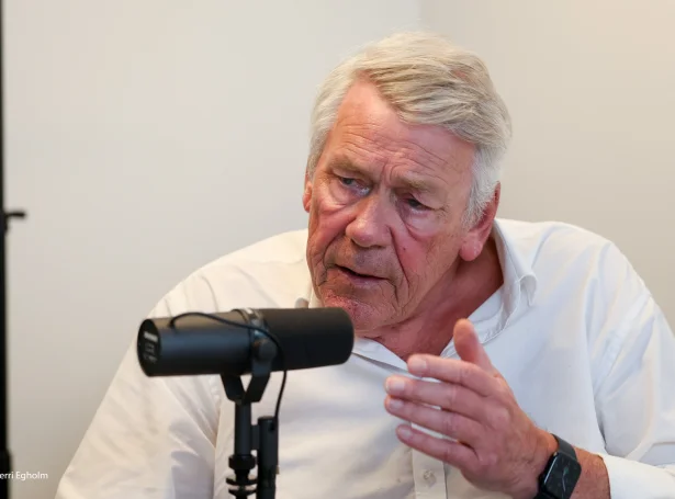 Jóannes Eidesgaard í Stjórnini (Mynd: Sverri Egholm)