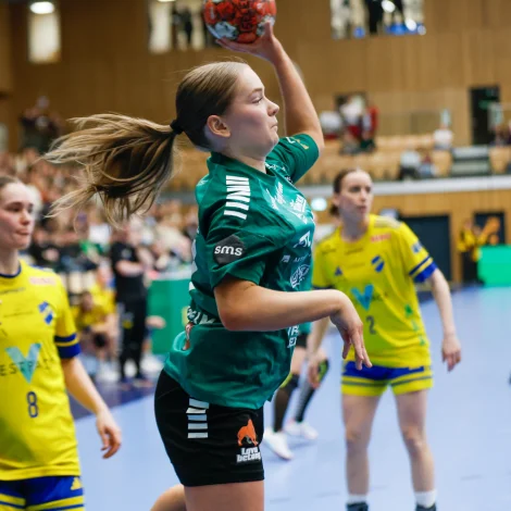 Kyndil vann greitt í steypafinaluni millum liðini, og vinna tær grønu í kvøld, kunnu tær veruliga tevja meira gull (Mynd: Jens Kr. Vang)