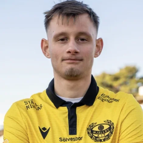 Í desember keyptu svensku meistararnir, Mjällby, Áka Samuelsen fyri smáar 10 milliónir krónur frá norska Ranheim (Mynd: Mjällby)