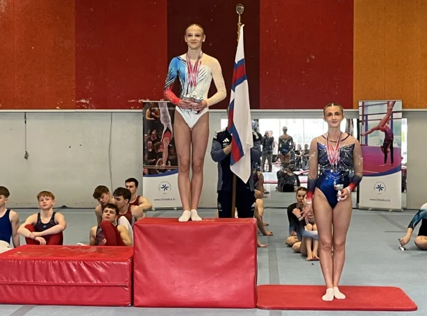 Marin Danielsen úr Havnar Fimleikafelag vann fleiri kappingar (Mynd: fimleikur.fo)