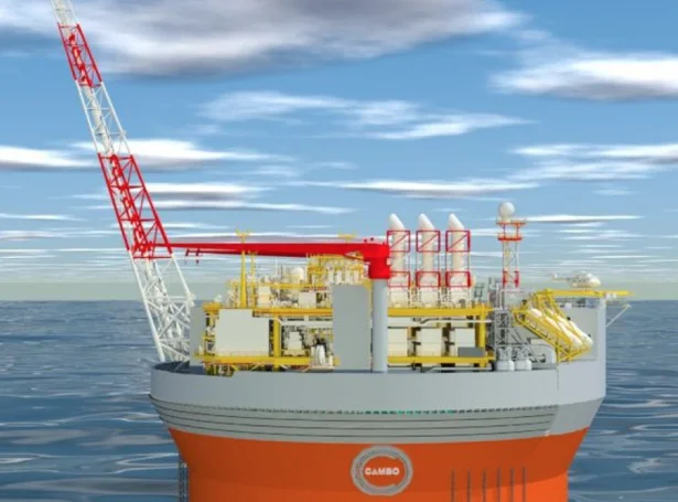 Hesin oljupallurin fer helst at síggjast við Føroyar um nøkur ár. Hann skal eftir ætlan taka ímóti olju á Cambo kelduni skamt frá markinum.