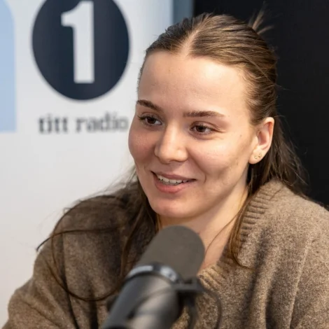 - Tey yngru standa seg øðilga væl. Tað sær man ofta hjá føroyingum - at tey eru frammanfyri flestu javnaldarnar í hinum londum. Aftur; tí vit venja so nógv á maskinuni. So eg trúgvi uppá nøkur góð úrslit og persónlig met eisini, sigur rógvarin og næstforkvinnan í RSF (Mynd: Sverri Egholm)