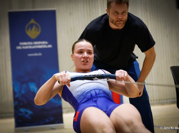 Vár G. Hansen gjørdi bart í Fuglafirði um vikuskiftið (Mynd: Jens Kr. Vang)