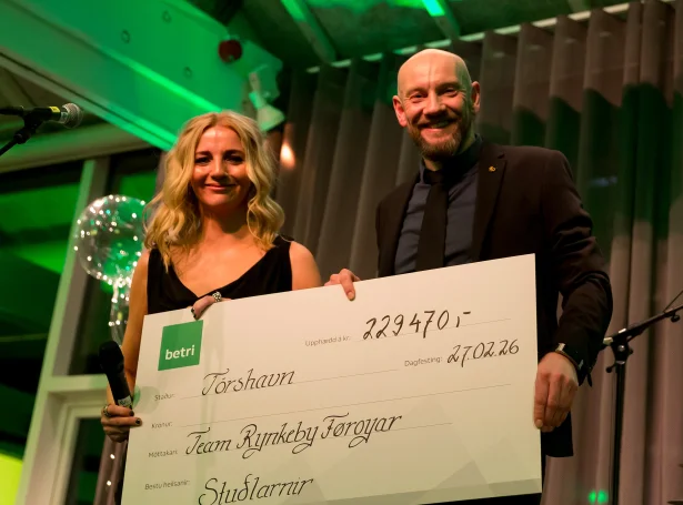 (Mynd: Team Rynkeby Føroyar)