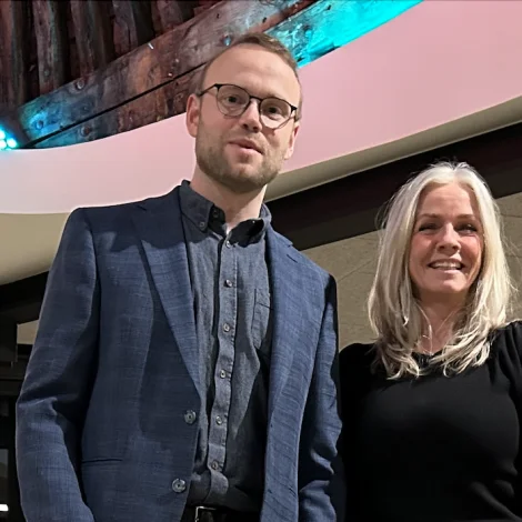 Hans Kári og Eyðdis stilla upp fyri Vága Sambandsfelag