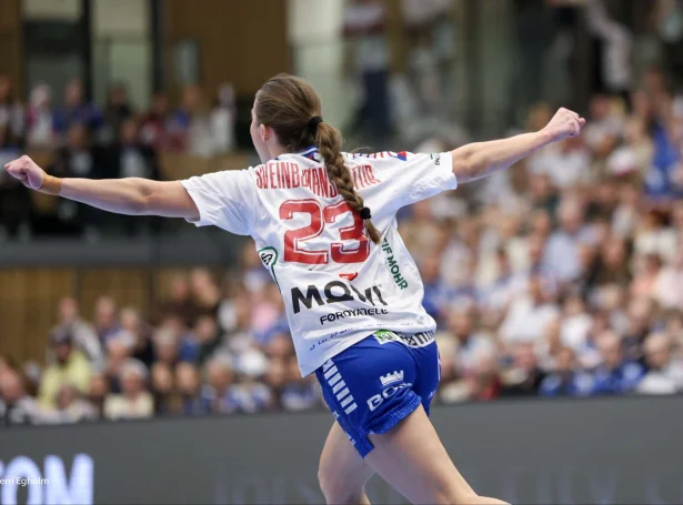 Lív S. Poulsen javnsettur føroyskur toppskjútti móti Portugal við fimm málum (Mynd: Sverri Egholm)