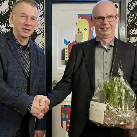 John Eli Krosslá 25 ára starvsdag