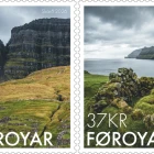 Heimskendir flogskiparar, Skarðsbygd og ævintýrkend djór á nýggju frímerkjunum