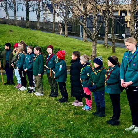 Janet Skarðsá heldur Grækarismessurøðuna í Fuglafirði