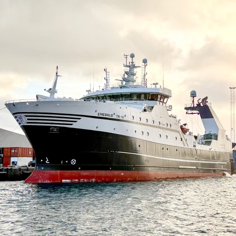 Emerald fer nú á rækjuveiðu