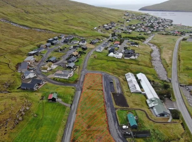 Hvør byggjigrund er á leið 500 fermetrar (Mynd: vaga.fo)
