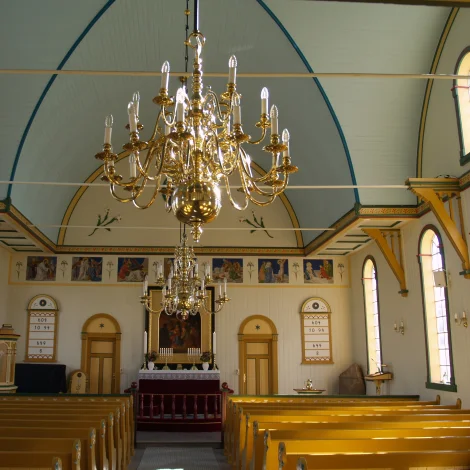 Kirkjumál í Sandavágs kirkju