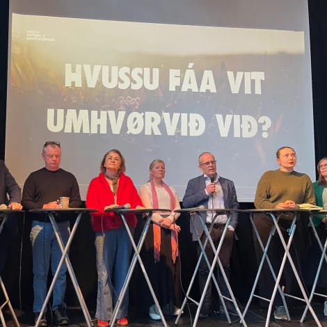 Allir flokkar vilja skunda undir grøna orkuskiftið