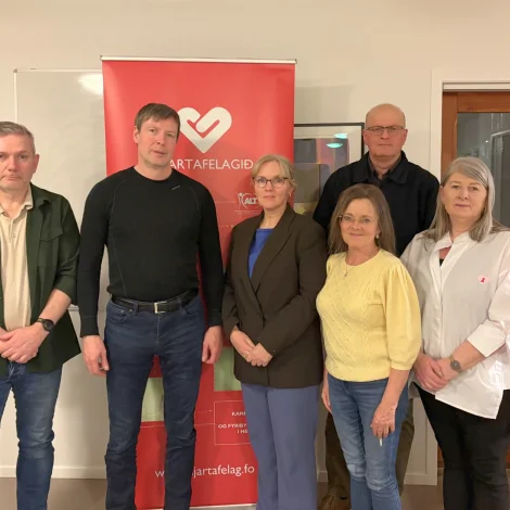 Hjartafelagið havt aðalfund